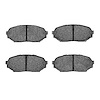 Track/Street Brake Pads, 1989-1993 Fits Multiple Makes/Models, Position: Front - image 1