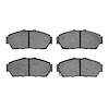 Track/Street Brake Pads, 1993-2001 Acura/Honda, Position: Front - image 1