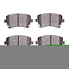 Track/Street Brake Pads, 2003-2021 Audi/Porsche/Volkswagen, Position: Rear