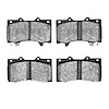 Track/Street Brake Pads, 2010-2018 Infiniti/Nissan, Position: Front - image 1
