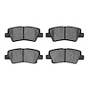 Track/Street Brake Pads, Fits Select Kia/Hyundai/Genesis, Position: Rear - image 1