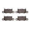 Track/Street Brake Pads, 2010-2021 Audi/Porsche/Volkswagen, Position: Rear