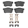 Performance Sport Brake Pads & Hardware Kit, 1999-2004 Acura/Honda, Position: Rear - image 1