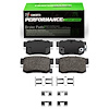 Performance Sport Brake Pads & Hardware Kit, Fits Select Fits Multiple Makes/Models, Position: Rear - image 1