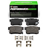 Performance Sport Brake Pads & Hardware Kit, 2000-2013 Fits Multiple Makes/Models, Position: Rear - image 1