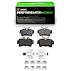 Performance Sport Brake Pads & Hardware Kit, 1994-2004 Ford/Lincoln/Mercury/Mazda, Position: Rear - image 1