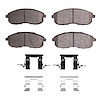 Performance Sport Brake Pads & Hardware Kit, 2002-2019 Fits Multiple Makes/Models, Position: Front - image 1