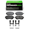 Performance Sport Brake Pads & Hardware Kit, 2002-2012 Fits Multiple Makes/Models, Position: Front - image 1