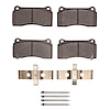 Performance Sport Brake Pads & Hardware Kit, 2003-2017 Mopar, Position: Front & Rear - image 1
