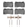 Performance Sport Brake Pads & Hardware Kit, 2003-2020 Fits Multiple Makes/Models, Position: Front - image 2