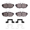 Performance Sport Brake Pads & Hardware Kit, 2005-2014 Ford/Lincoln/Mercury/Mazda, Position: Rear - image 1