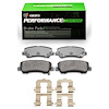 Performance Sport Brake Pads & Hardware Kit, 2015-2021 Ford/Lincoln/Mercury/Mazda, Position: Rear - image 1