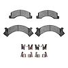 Super-Duty Brake Pads & Hardware Kit, 1988-1997 GM, Position: Front - image 1