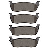 Super-Duty Brake Pads, 1997-2011 Ford/Lincoln/Mercury/Mazda, Position: Rear - image 1