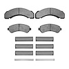 Super-Duty Brake Pads & Hardware Kit, 1994-2002 GM, Position: Front & Rear - image 1