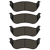 Super-Duty Brake Pads, 2002-2005 Ford/Lincoln/Mercury/Mazda, Position: Rear - image 1