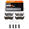 Super-Duty Brake Pads & Hardware Kit, 2003-2011 Ford/Lincoln/Mercury/Mazda, Position: Rear - image 1