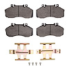 Super-Duty Brake Pads & Hardware Kit, 2005-2012 Fits Multiple Makes/Models, Position: Front & Rear - image 1