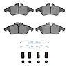 Super-Duty Brake Pads & Hardware Kit, 2002-2006 Fits Multiple Makes/Models, Position: Front - image 1