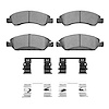 Super-Duty Brake Pads & Hardware Kit, 2005-2020 GM, Position: Front - image 1