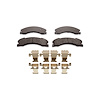 Super-Duty Brake Pads & Hardware Kit, Fits Select Fits Multiple Makes/Models, Position: Front & Rear - image 1