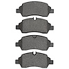 Super-Duty Brake Pads, 2015-2019 Ford/Lincoln/Mercury/Mazda, Position: Rear - image 1