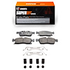Super-Duty Brake Pads & Hardware Kit, Fits Select Fits Multiple Makes/Models, Position: Front - image 1