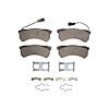 Super-Duty Brake Pads & Hardware Kit, 2016-2021 Freightliner, Position: Front & Rear