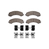 Super-Duty Brake Pads & Hardware Kit, Fits Select GM, Position: Rear - image 1