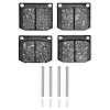 Ceramic Brake Pads & Hardware Kit, 1961-1972 Fits Multiple Makes/Models, Position: Front - image 1