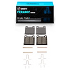 Ceramic Brake Pads & Hardware Kit, 1967-1991 Mercedes-Benz, Position: Rear - image 1
