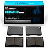 Ceramic Brake Pads, 1967-1993 Volvo, Position: Front - image 1