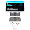 Ceramic Brake Pads & Hardware Kit, 1975-1985 Fits Multiple Makes/Models, Position: Front - image 1