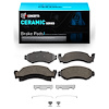 Ceramic Brake Pads & Hardware Kit, 1972-1980 Fits Multiple Makes/Models, Position: Front - image 1