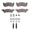 Ceramic Brake Pads & Hardware Kit, 1967-1973 GM, Position: Front - image 2