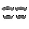 Ceramic Brake Pads, 1973-1997 Mopar, Position: Front - image 1
