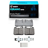Ceramic Brake Pads & Hardware Kit, 1972-1979 Mercedes-Benz, Position: Front - image 1