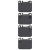 Ceramic Brake Pads, 1979-1991 Mercedes-Benz, Position: Front - image 3