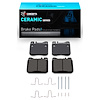 Ceramic Brake Pads & Hardware Kit, 1979-1985 Mercedes-Benz, Position: Front - image 1