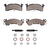 Ceramic Brake Pads & Hardware Kit, 1978-1995 GM, Position: Front - image 1