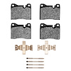 Ceramic Brake Pads & Hardware Kit, 1987-1988 BMW, Position: Front - image 1