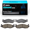 Ceramic Brake Pads, 1982-1992 Mopar, Position: Front - image 1