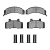 Ceramic Brake Pads & Hardware Kit, 1990-1996 GM, Position: Front - image 1