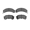 Ceramic Brake Pads, 1984-1988 GM, Position: Rear - image 1