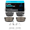 Ceramic Brake Pads & Hardware Kit, 1987-1989 Infiniti/Nissan, Position: Rear - image 1