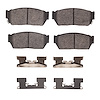 Ceramic Brake Pads & Hardware Kit, 1983-1987 Acura/Honda, Position: Front - image 1