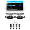 Ceramic Brake Pads & Hardware Kit, 1981-1991 BMW, Position: Rear - image 1
