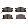Ceramic Brake Pads, 1985-1989 Lexus/Toyota/Scion, Position: Rear - image 1