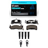 Ceramic Brake Pads & Hardware Kit, 1982-1982 Ford/Lincoln/Mercury/Mazda, Position: Front - image 1