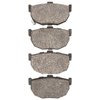 Ceramic Brake Pads, 1984-2010 Fits Multiple Makes/Models, Position: Rear - image 2